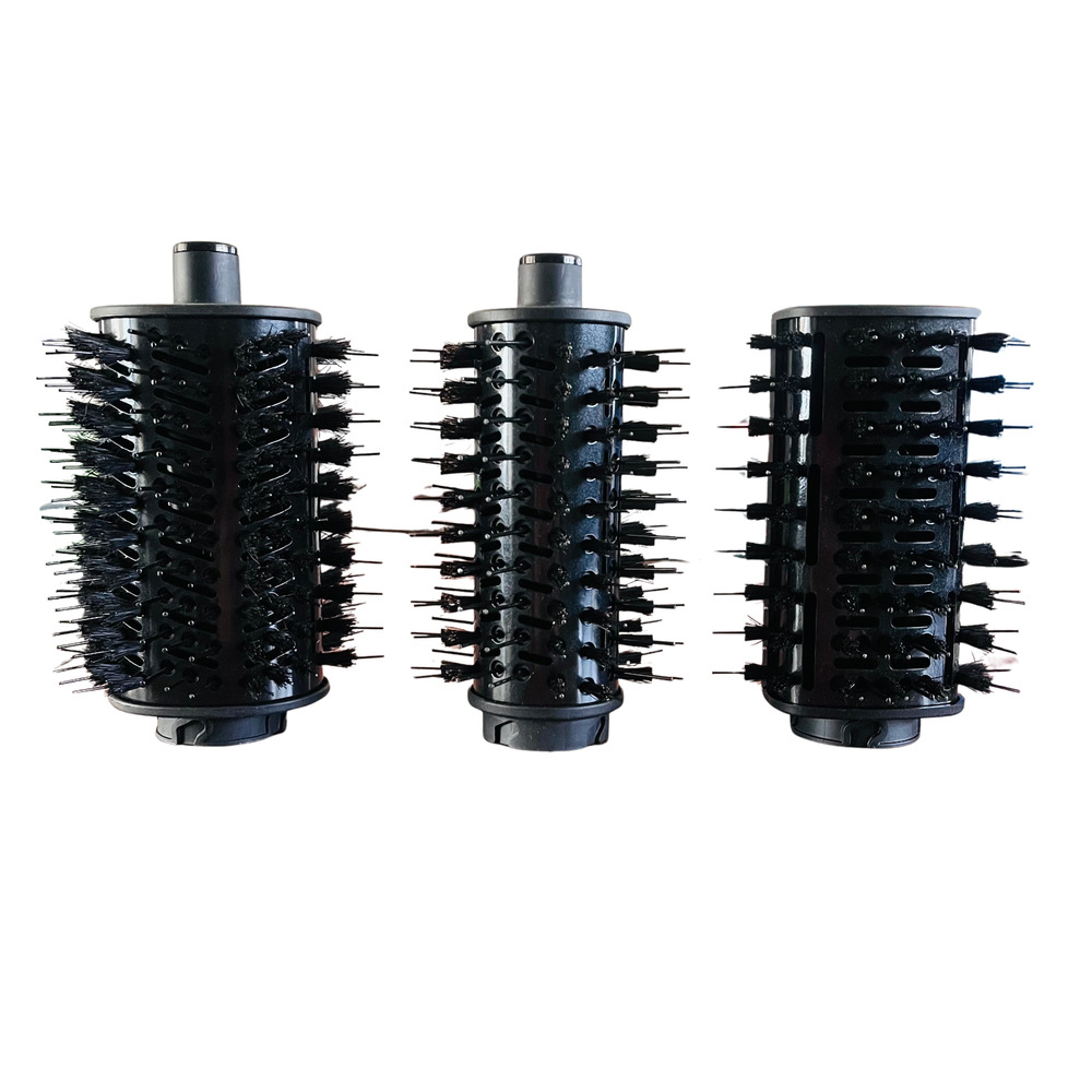 Shark FlexStyle Oval + Round + Paddle Brush Attachment / Tools in Black
